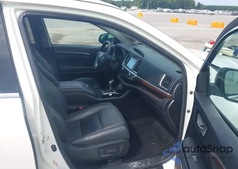 2014 Toyota Highlander Limited V6 from USA, damaged, VIN 5TDDKRFH5ES040396